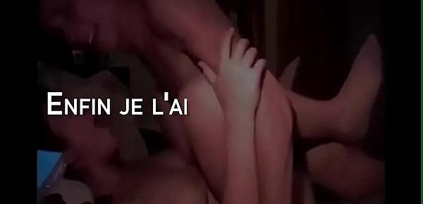  french GF with great tits enjoying his long cock ,young amateur anal teen